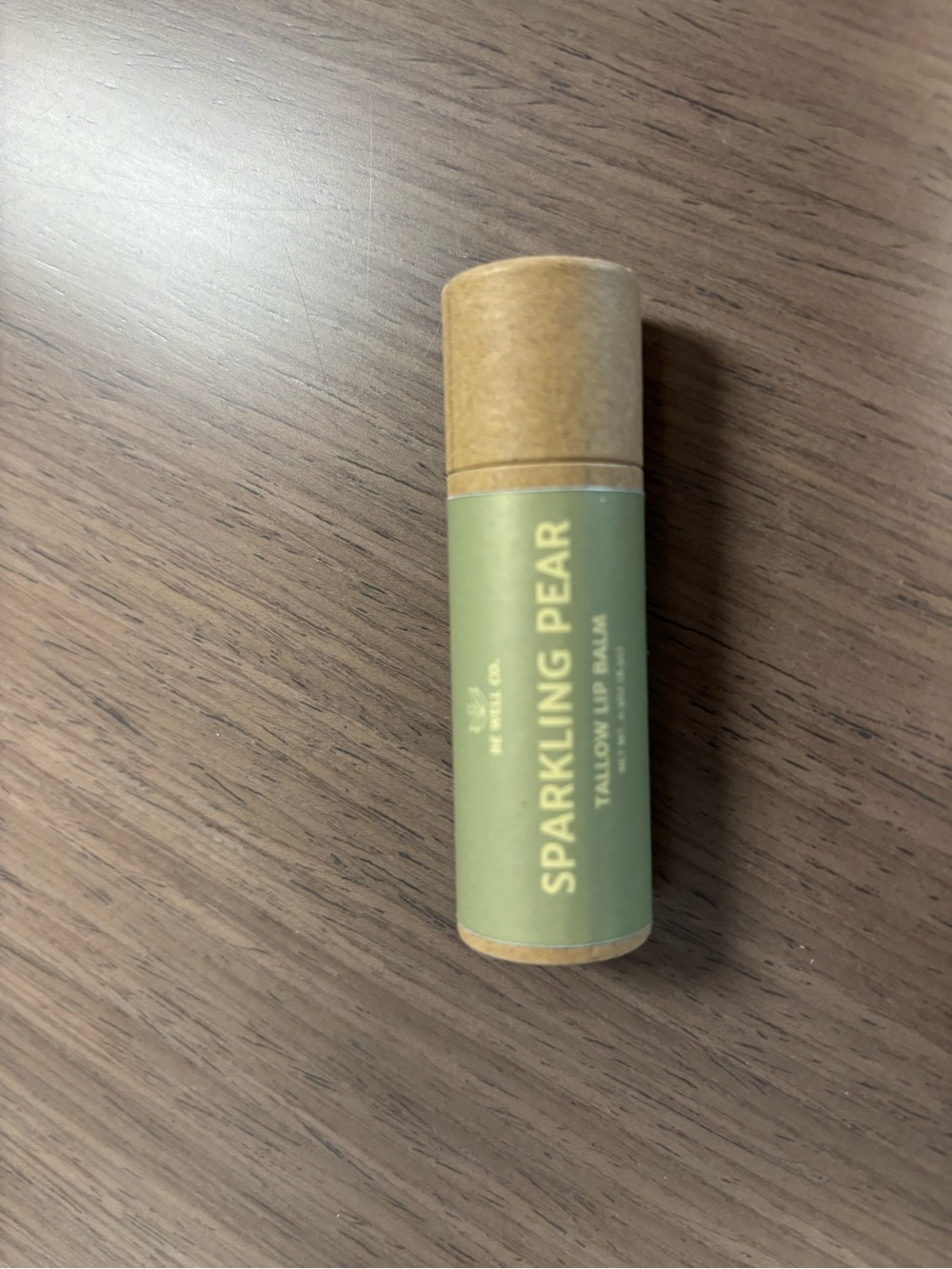 Be Well Sparkling Pear Tallow Lip Balm